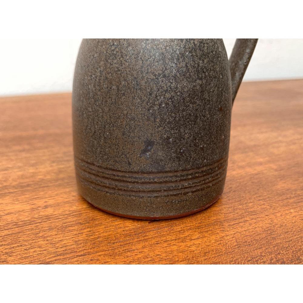 German Mid-Century Brutalist Carafe Vase in the Style of Gerhard Liebenthron, 1960s For Sale