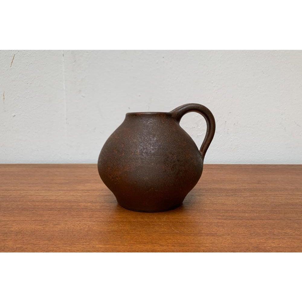 Ceramica Vasi a caraffa brutalisti di metà secolo di Hartwig Heyne Pottery, Germania, anni '60 in vendita