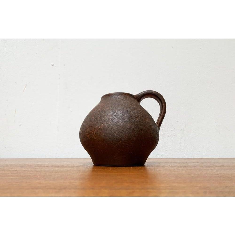 Vasi a caraffa brutalisti di metà secolo di Hartwig Heyne Pottery, Germania, anni '60 in vendita 2