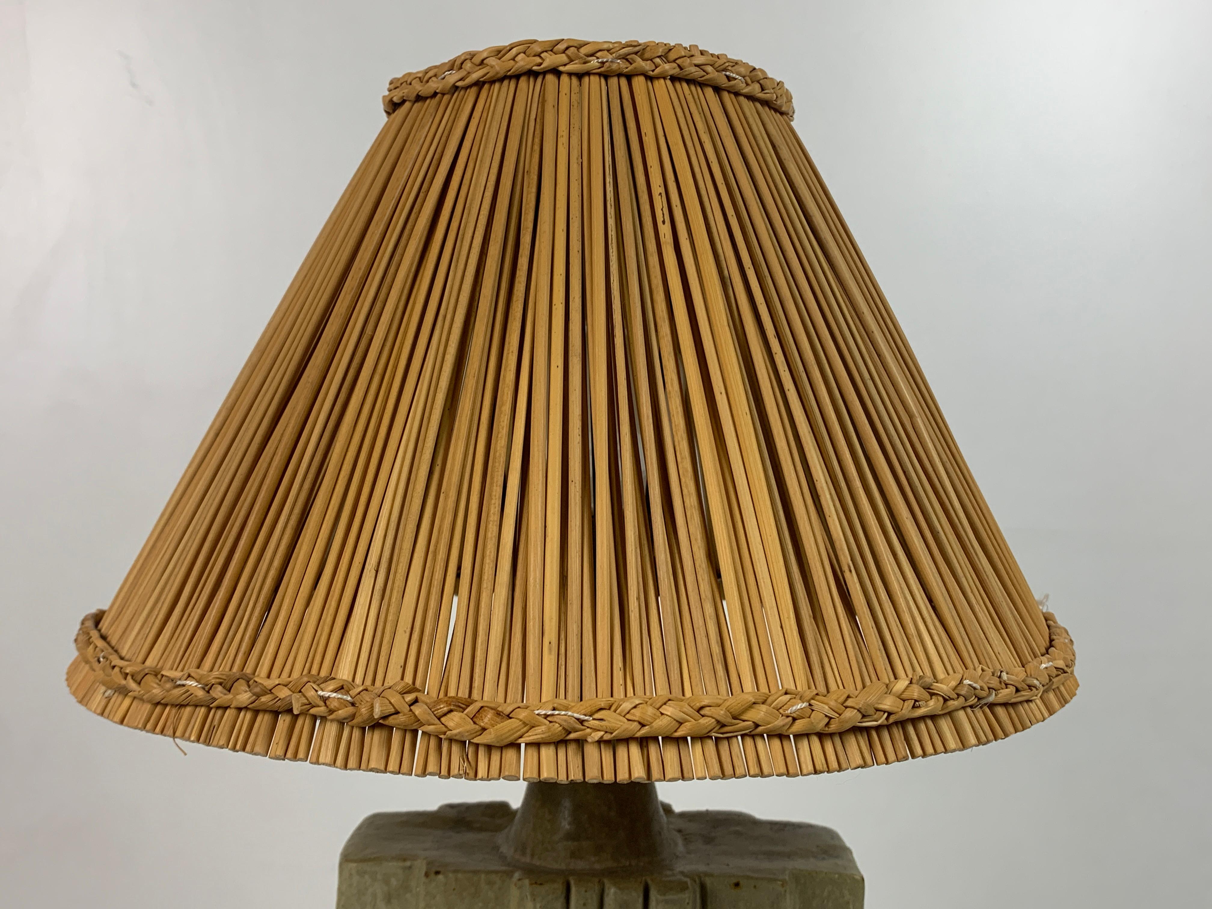 Lampe de table brutaliste du milieu du siècle dernier par Bernard Rooke, 1970 en vente 6