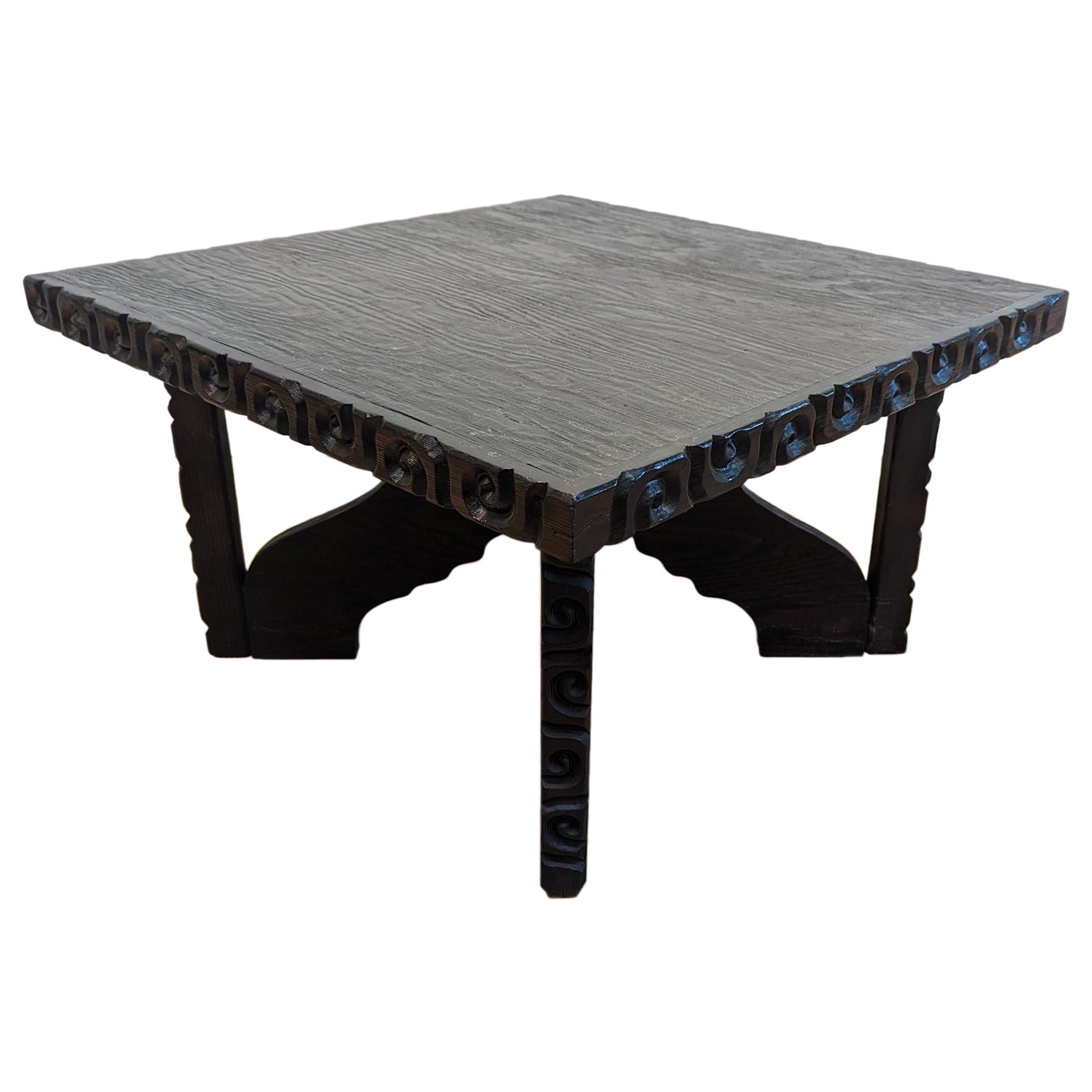Table d'appoint brutaliste mi-siècle Witco