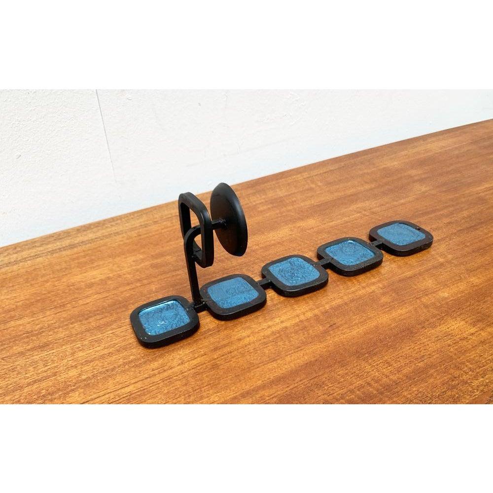 Mid-Century Brutalist Danish Wall Candle Holder from Fema, 1960s For Sale 6