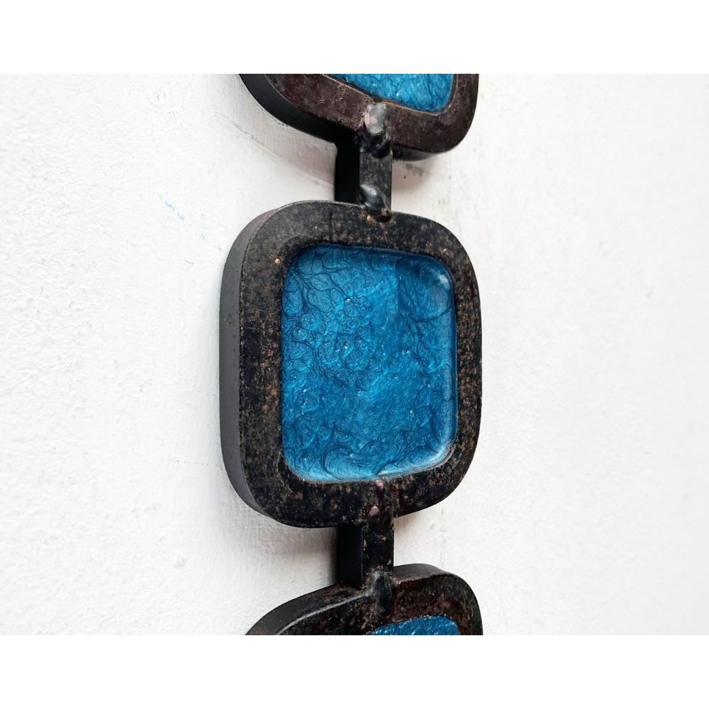 Mid-Century Modern Mid-Century Brutalist Danish Wall Candle Holder from Fema, 1960s For Sale