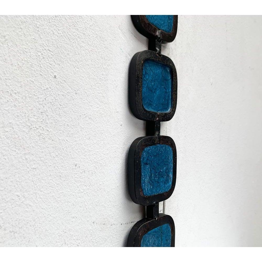 20th Century Mid-Century Brutalist Danish Wall Candle Holder from Fema, 1960s For Sale