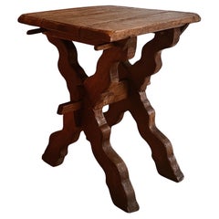 Bureau brutaliste du milieu du siècle en Oak Oak