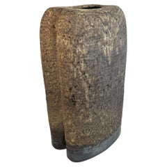 Brutalistische Fat Lava 1970er Carstens Boutique-Vase von Christmann, Mid-Century Brutalistische Fat Lava