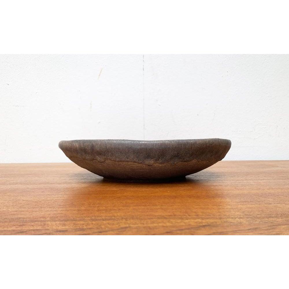 Brutalistische fette Lavaschale von WGP West German Pottery aus der Jahrhundertmitte, 1960er Jahre (Deutsch) im Angebot