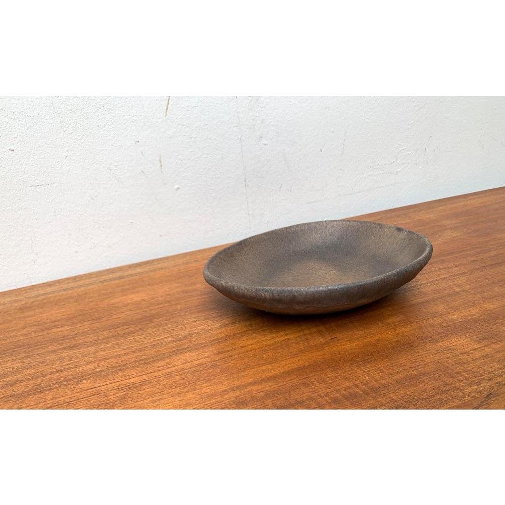 Brutalistische fette Lavaschale von WGP West German Pottery aus der Jahrhundertmitte, 1960er Jahre (Keramik) im Angebot