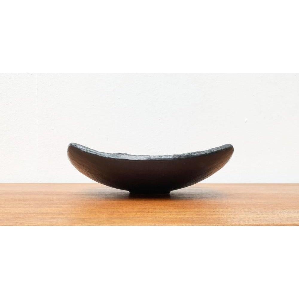 Mid-Century Brutalist Fat Lava Ceramic Bowl, 1960s In Excellent Condition For Sale In Hamburg, DE