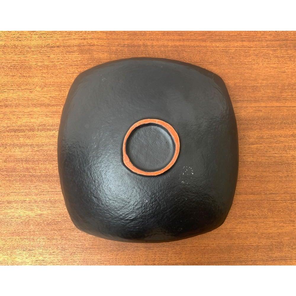 Mid-Century Brutalist Fat Lava Ceramic Bowl, 1960s For Sale 5