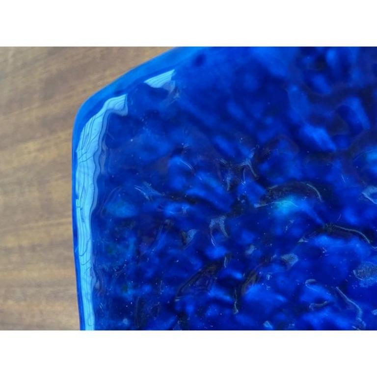 Mid-Century Brutalist Fat Lava Pottery Bowl, 1960s For Sale 2