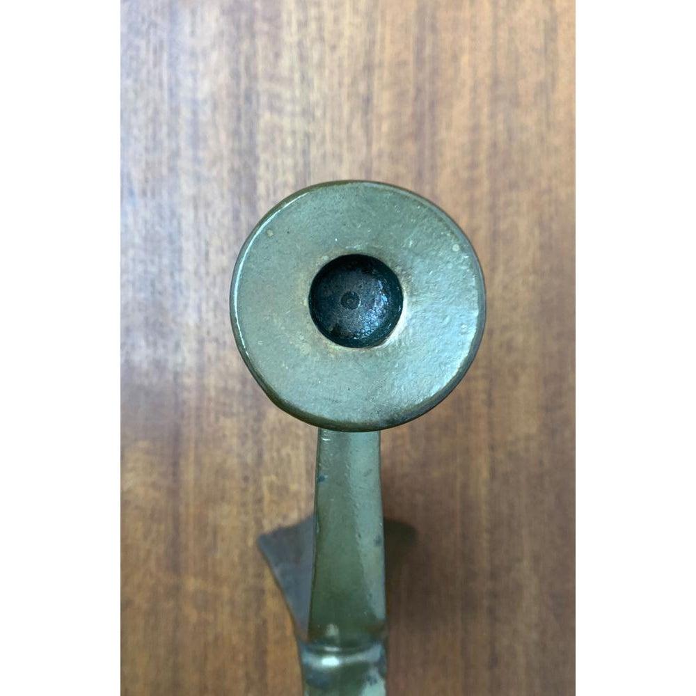 Mid-Century Brutalist German Bronze Candleholder from Harjes, 1960s For Sale 2