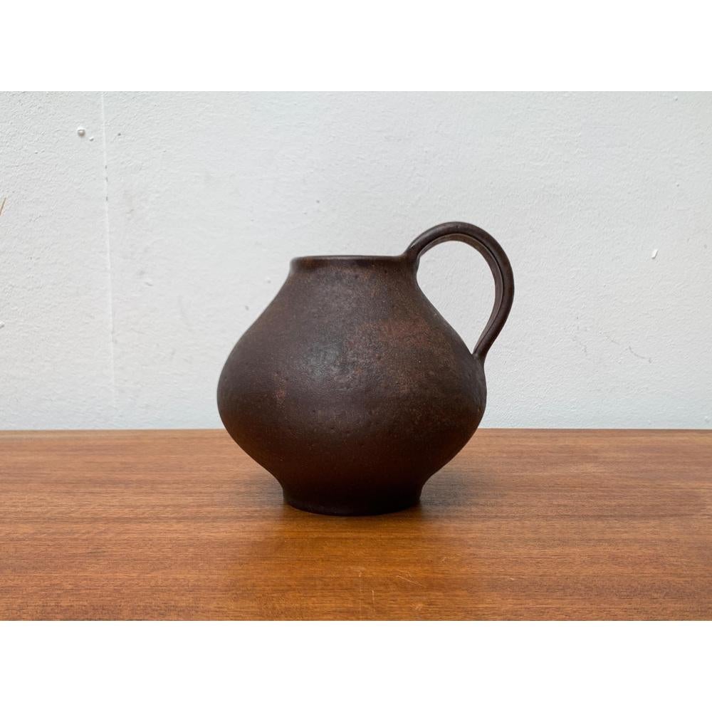 Tedesco Vasi a caraffa tedeschi brutalisti di metà secolo di Hartwig Heyne Pottery, anni '60 in vendita