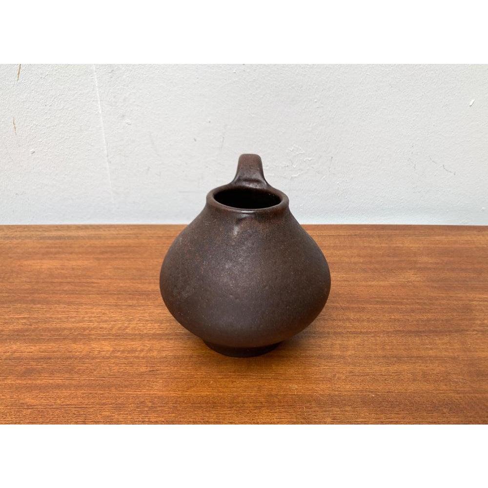 Vasi a caraffa tedeschi brutalisti di metà secolo di Hartwig Heyne Pottery, anni '60 In condizioni ottime in vendita a Hamburg, DE