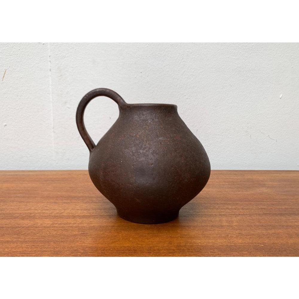 XX secolo Vasi a caraffa tedeschi brutalisti di metà secolo di Hartwig Heyne Pottery, anni '60 in vendita