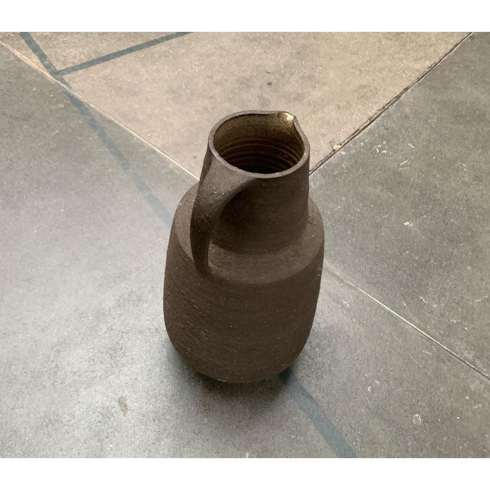 Mid-Century Brutalist German Floor Vase from Krösselbach Keramik, 1960s For Sale 6