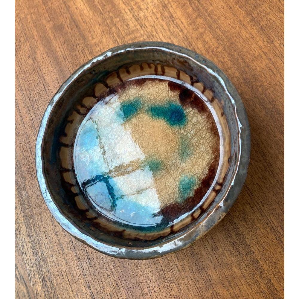 Mid-Century Modern Mid-Century Brutalist German Studio Pottery Bowl from Goebel, 1960s For Sale