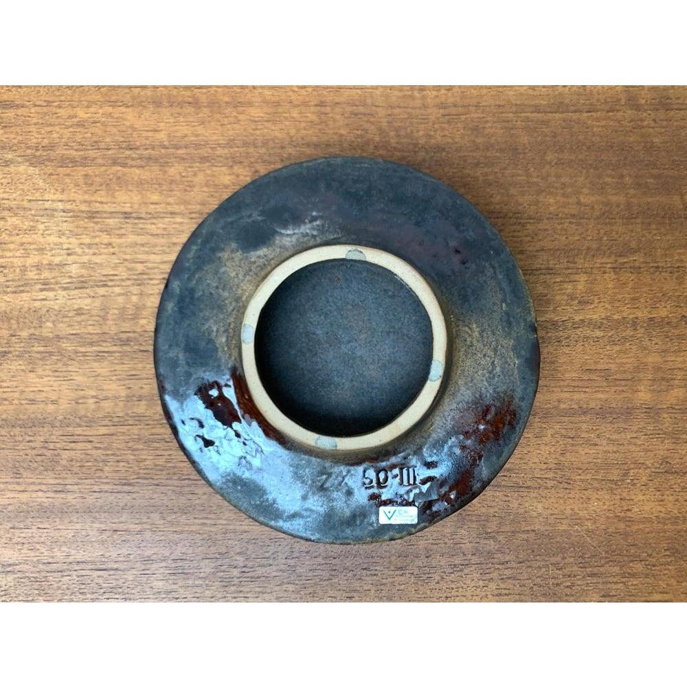 Mid-Century Brutalist German Studio Pottery Bowl from Goebel, 1960s In Excellent Condition For Sale In Hamburg, DE