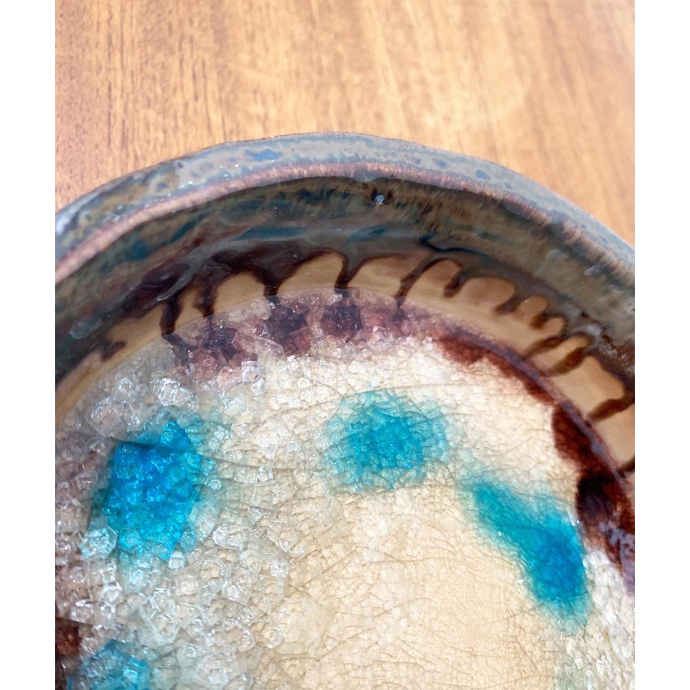 20th Century Mid-Century Brutalist German Studio Pottery Bowl from Goebel, 1960s For Sale