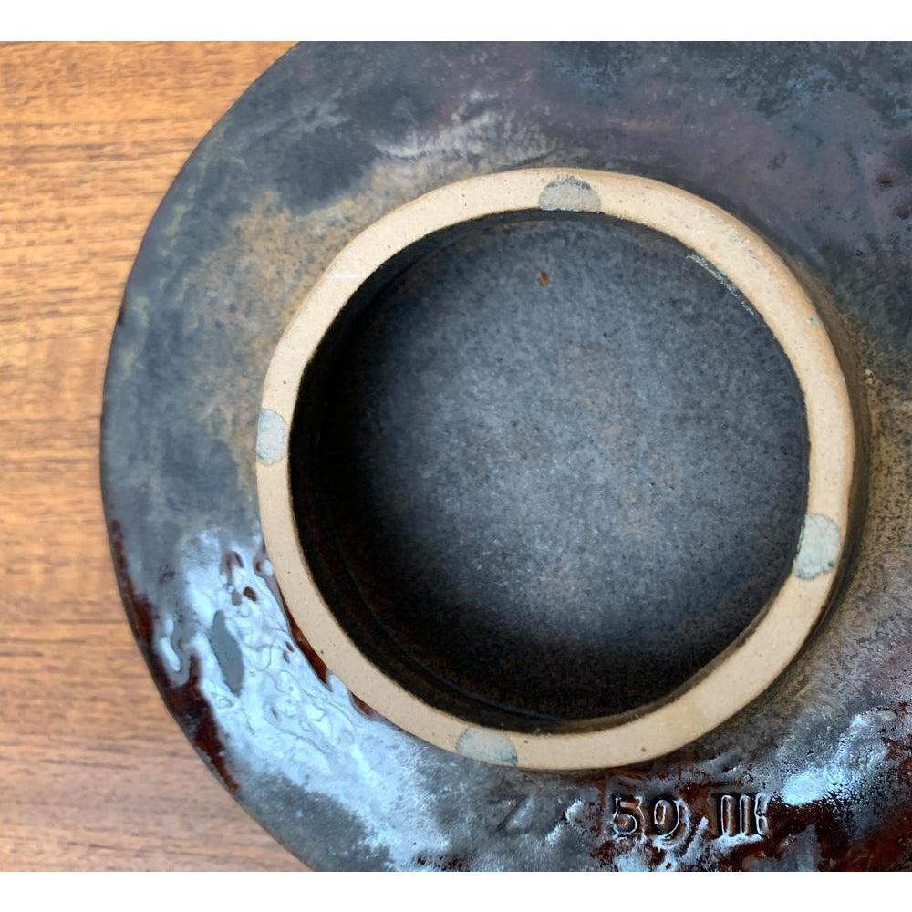 Mid-Century Brutalist German Studio Pottery Bowl from Goebel, 1960s For Sale 2