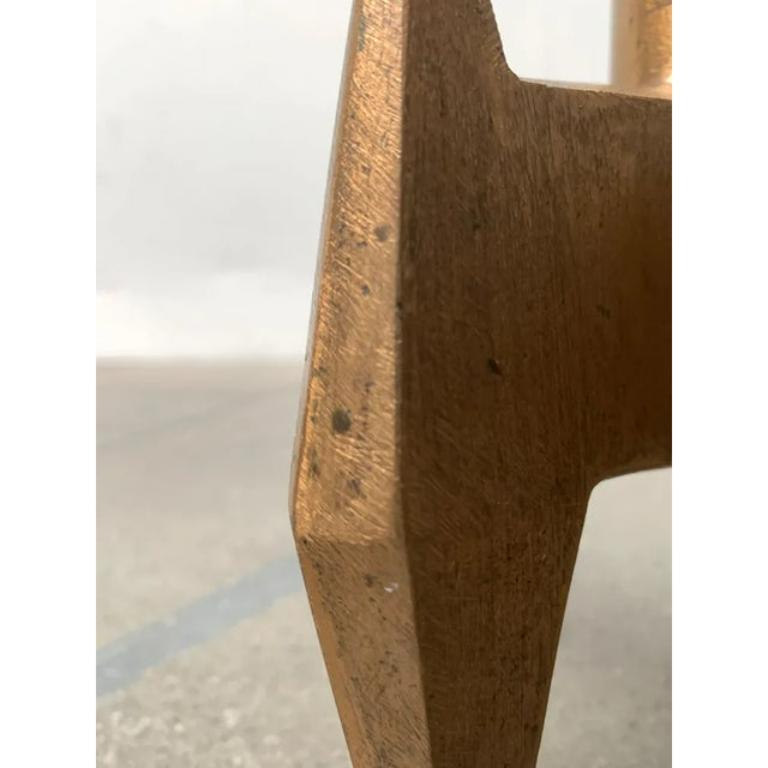 Brutalistische schwere Spike-Skulptur aus der Jahrhundertmitte, 1960er Jahre im Angebot 4