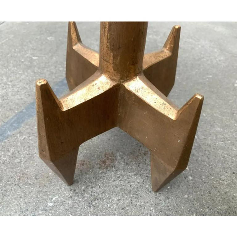 Brutalistische schwere Spike-Skulptur aus der Jahrhundertmitte, 1960er Jahre im Angebot 6