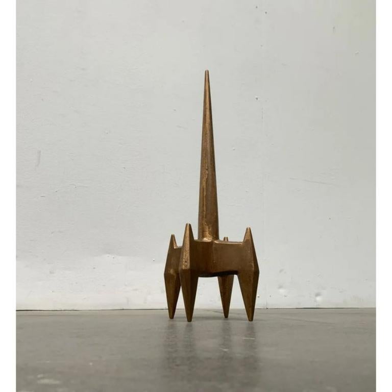 Brutalistische schwere Spike-Skulptur aus der Jahrhundertmitte, 1960er Jahre im Zustand „Hervorragend“ im Angebot in Hamburg, DE