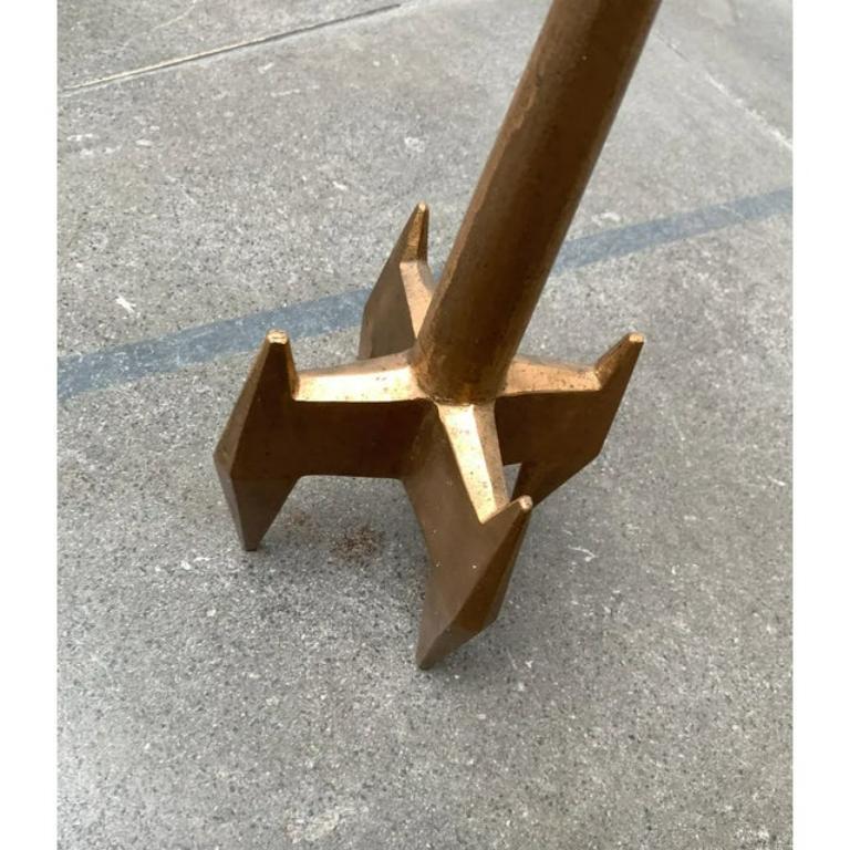 Brutalistische schwere Spike-Skulptur aus der Jahrhundertmitte, 1960er Jahre im Angebot 1