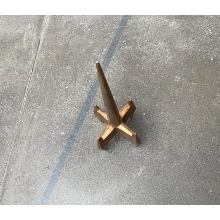 Brutalistische schwere Spike-Skulptur aus der Jahrhundertmitte, 1960er Jahre im Angebot 2