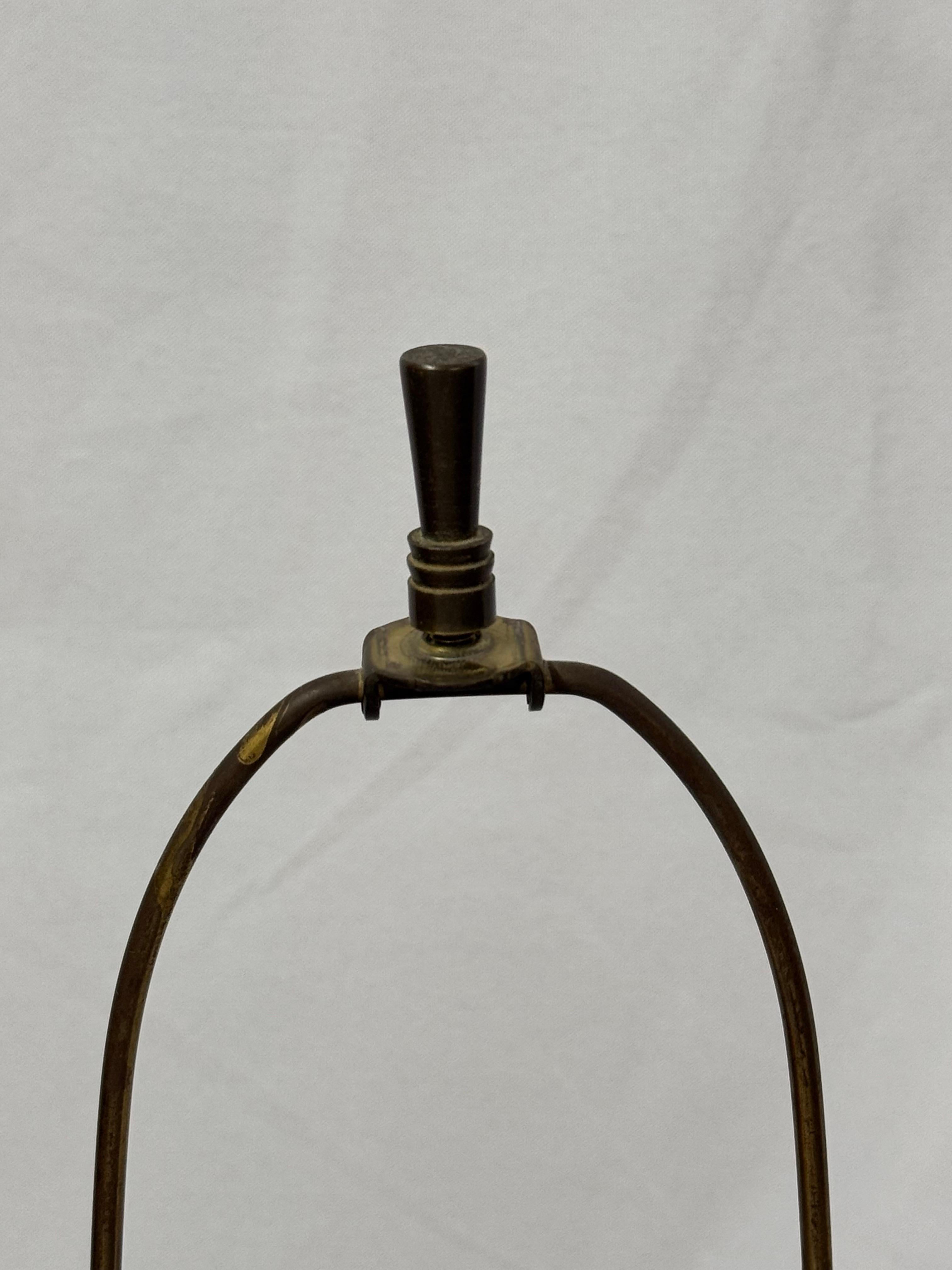 Mid Century Brutalist Lamp by Bijan of California for Laurel Lamp “Setterah” For Sale 9