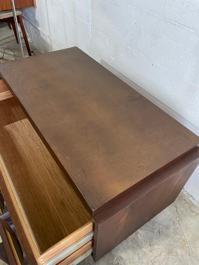Mid-Century Modern Mid Century Brutalist Low Chest or Console Table by Tobago For Sale