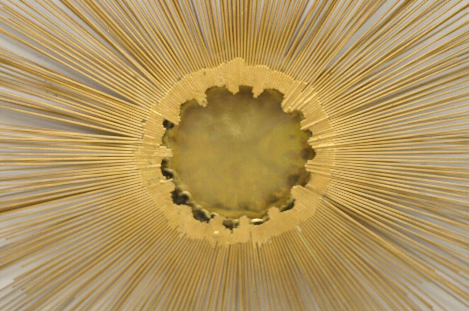 Brass Mid Century Brutalist Metal 39