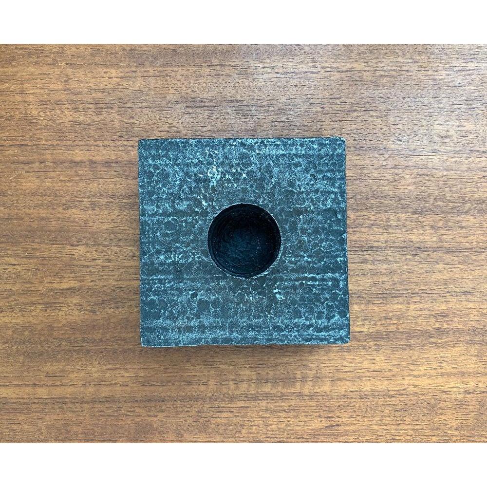 20th Century Mid-Century Brutalist Metal Tea Warmer from Stadler, 1960s For Sale