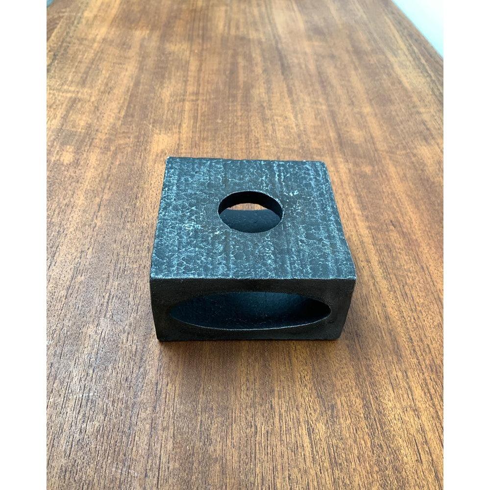 Mid-Century Brutalist Metal Tea Warmer from Stadler, 1960s For Sale 1