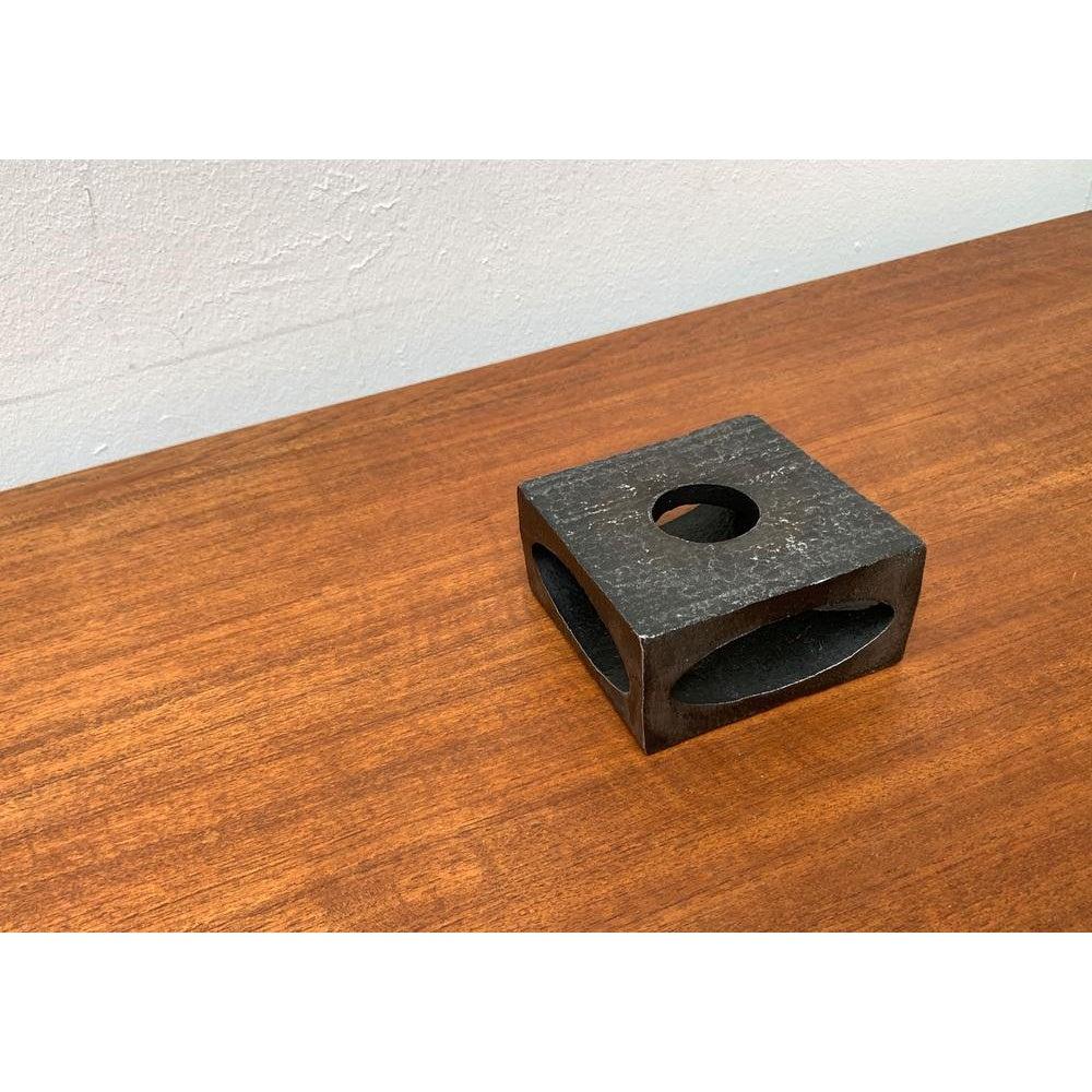 Mid-Century Brutalist Metal Tea Warmer from Stadler, 1960s For Sale 2