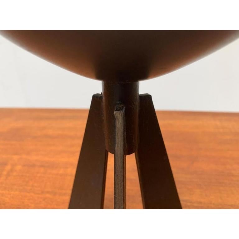 Mid-Century Brutalist Metal Tripod Candleholder, 1960s For Sale 3