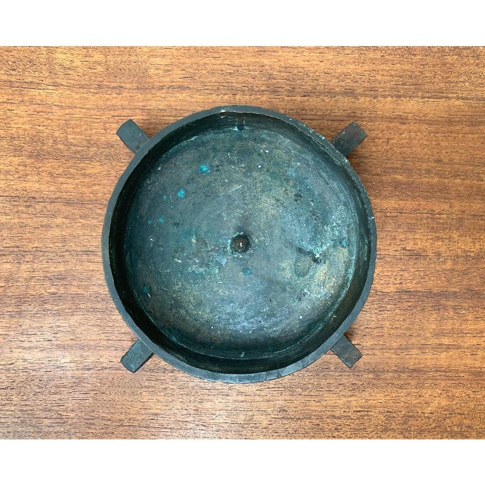 20th Century Mid-Century Brutalist Minimalist Candle Holder For Sale