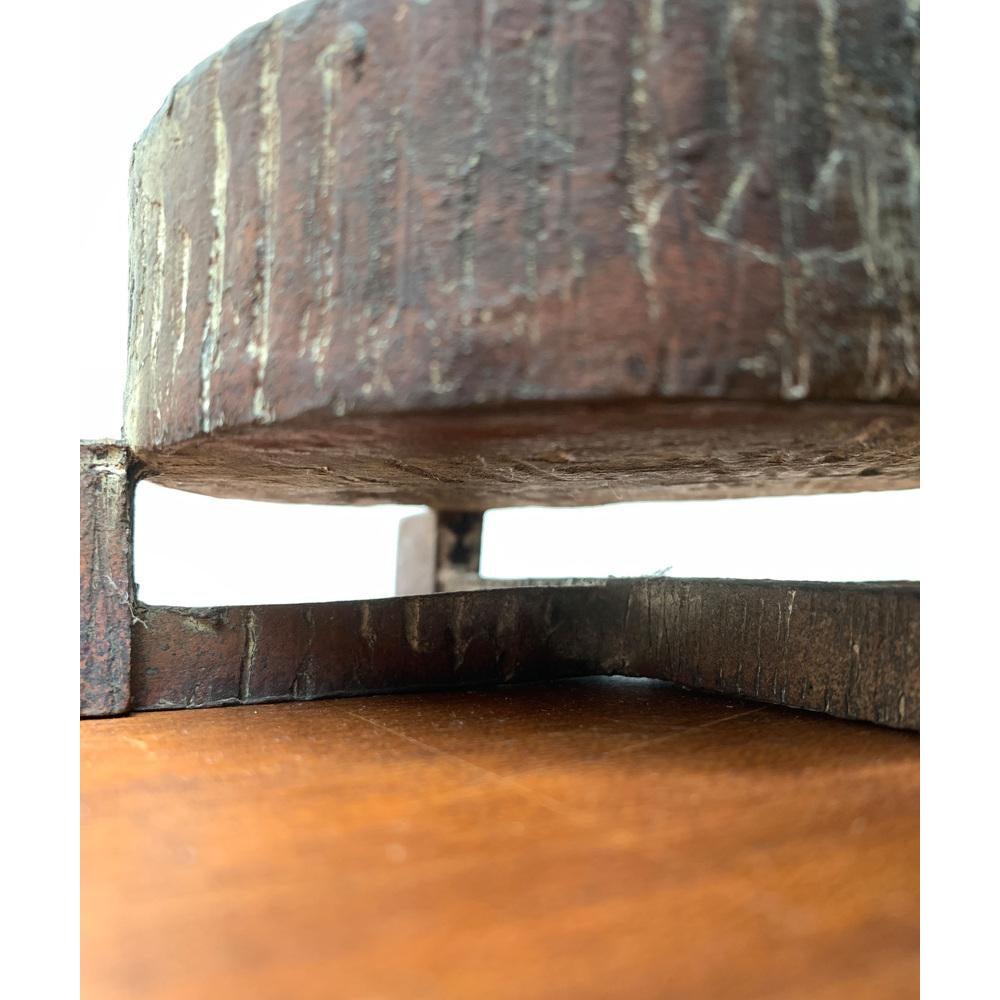 Mid-Century Brutalist Minimalist Candle Holder For Sale 2