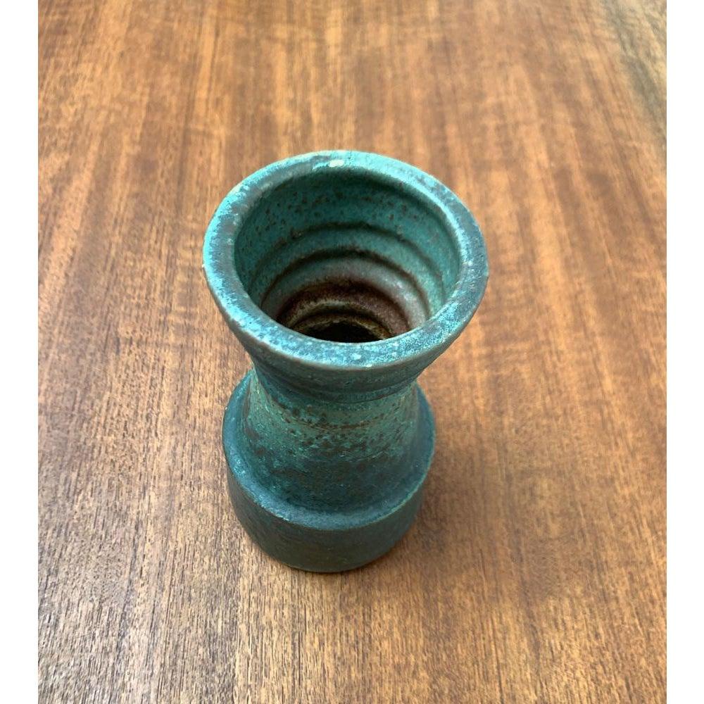 Mid-Century Brutalist Pottery Vase from Mobach, 1960s In Excellent Condition For Sale In Hamburg, DE