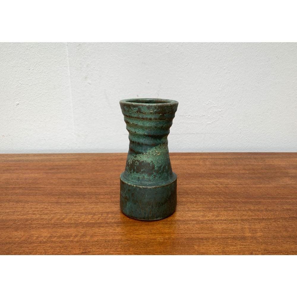 20th Century Mid-Century Brutalist Pottery Vase from Mobach, 1960s For Sale