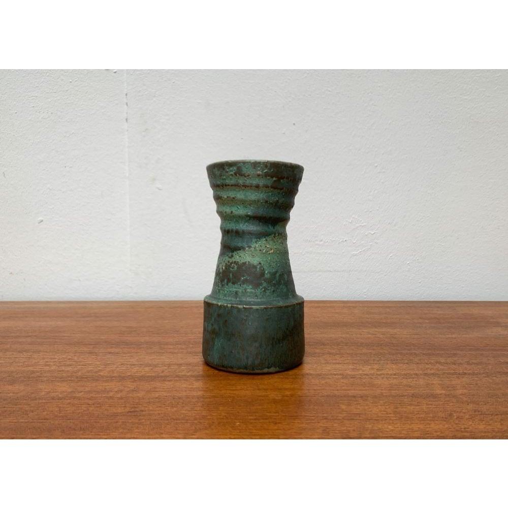 Mid-Century Brutalist Pottery Vase from Mobach, 1960s For Sale 1