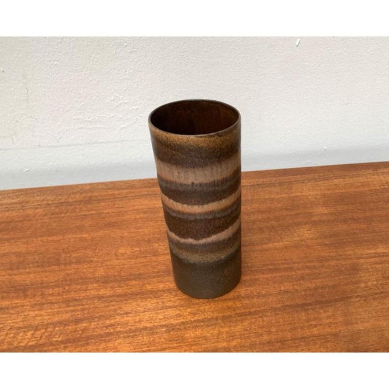 Mid-Century Brutalist Pottery WGP Vase from Scheurich, West Germany, 1960s For Sale 4