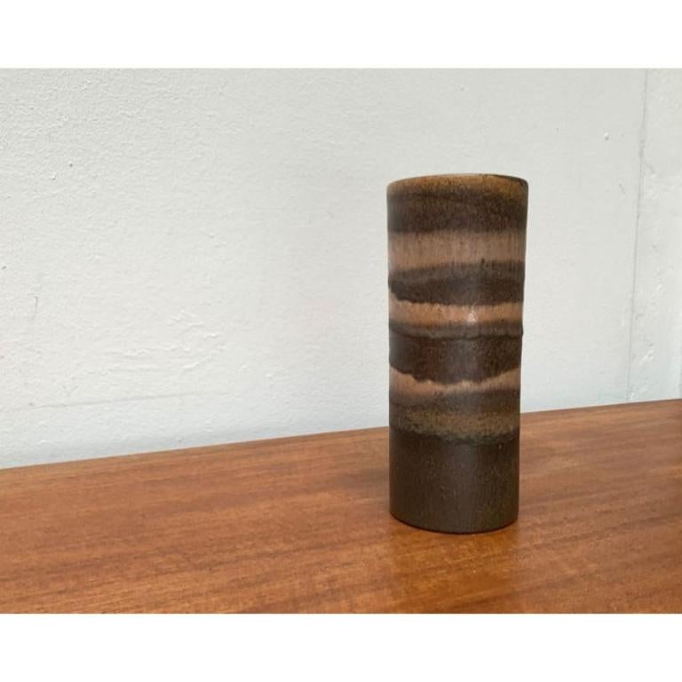 Mid-Century Brutalist Pottery WGP Vase from Scheurich, West Germany, 1960s For Sale 5