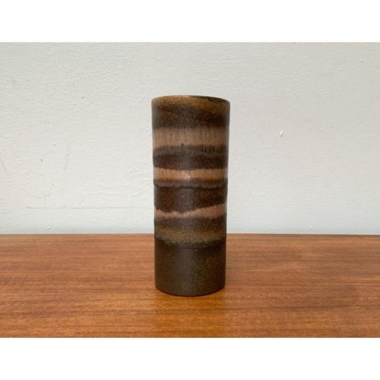 Mid-Century Brutalist Pottery WGP Vase from Scheurich, West Germany, 1960s For Sale 6