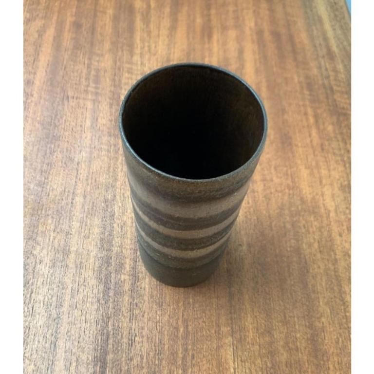 Mid-Century Brutalist Pottery WGP Vase from Scheurich, West Germany, 1960s, in Very Good conditions. Designed 1960 to 1969 official proof of authenticity such as vintage catalogs, designer records.

Additional information:
Materials: Ceramic
Color: