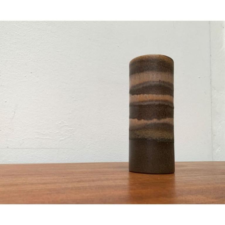 Mid-Century Modern Mid-Century Brutalist Pottery WGP Vase from Scheurich, West Germany, 1960s For Sale