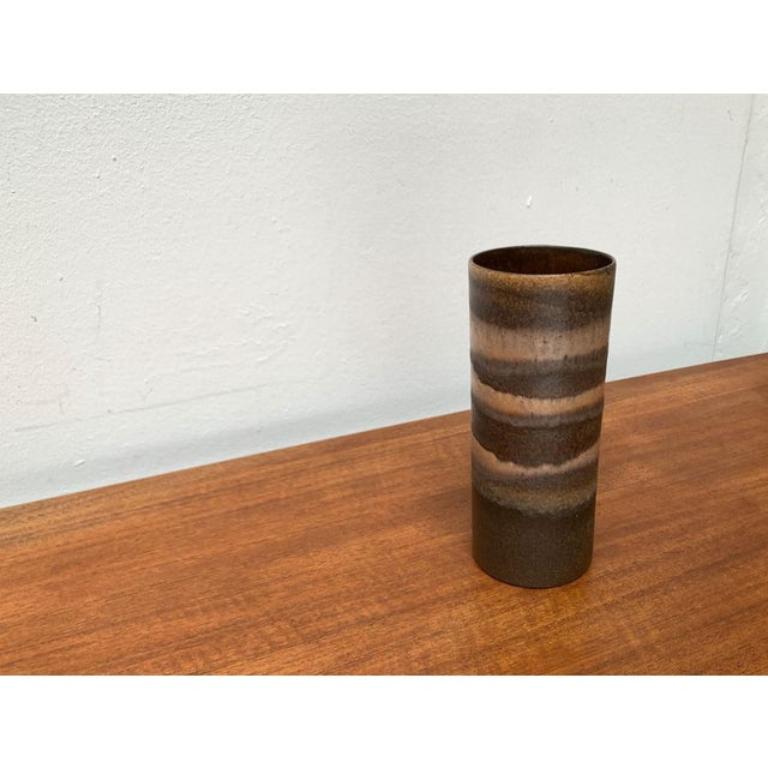 20th Century Mid-Century Brutalist Pottery WGP Vase from Scheurich, West Germany, 1960s For Sale