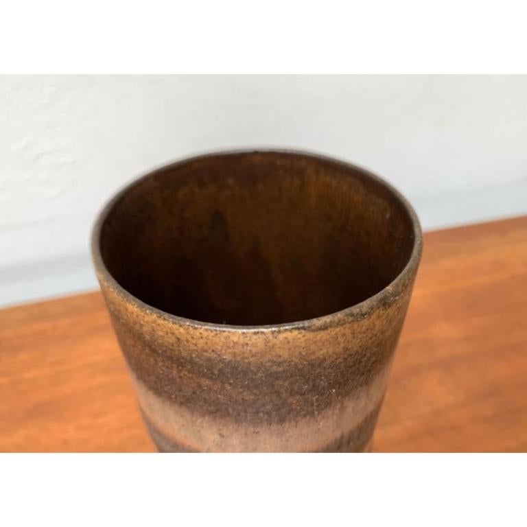 Mid-Century Brutalist Pottery WGP Vase from Scheurich, West Germany, 1960s For Sale 1