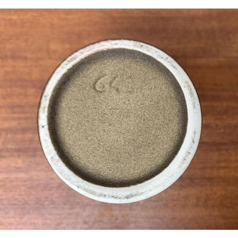 Mid-Century Brutalist Pottery WGP Vase from Scheurich, West Germany, 1960s For Sale 3