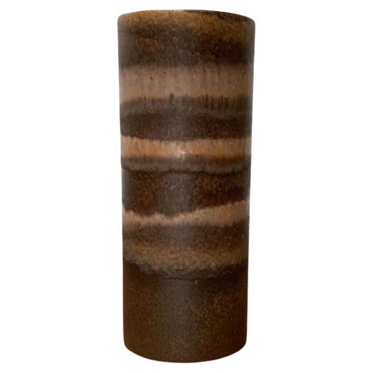 Vaso WGP in ceramica brutalista di metà secolo di Scheurich, Germania Ovest, anni '60